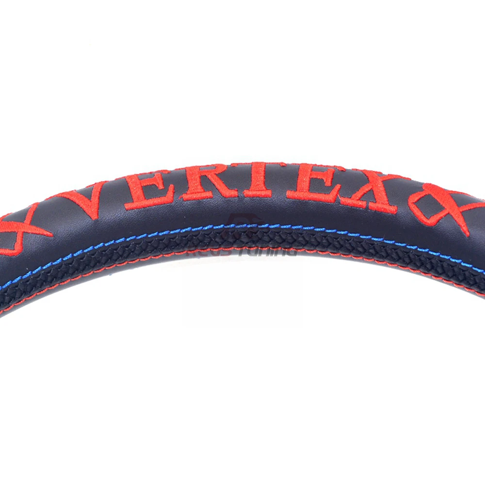 13 '馢 мм Вышивка Глубокий гоночный спортивный вертекс руль|Рулевые колеса и