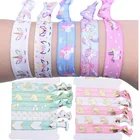 Набор резинок для волос в виде единорога, 5 шт., цвет в ассортименте