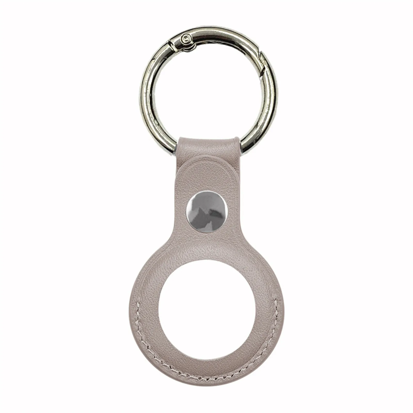 

Luxuriouy Leather Protective Case For Airtag Cover Hangable Keychain Locator Tracker Case For Apple airtags