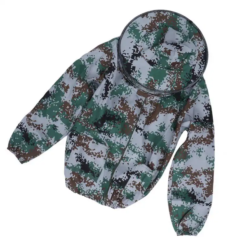 

4Pcs/Set Beekeeping Tool Beekeeping Suit with Veil Gloves Brush Scraper Beekeeper Supplies Hats