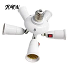 E27 держатель лампы сплиттер 345 головки основа лампы Регулируемый держатель для светильник Ной лампы адаптер конвертер гнездо высокое качество