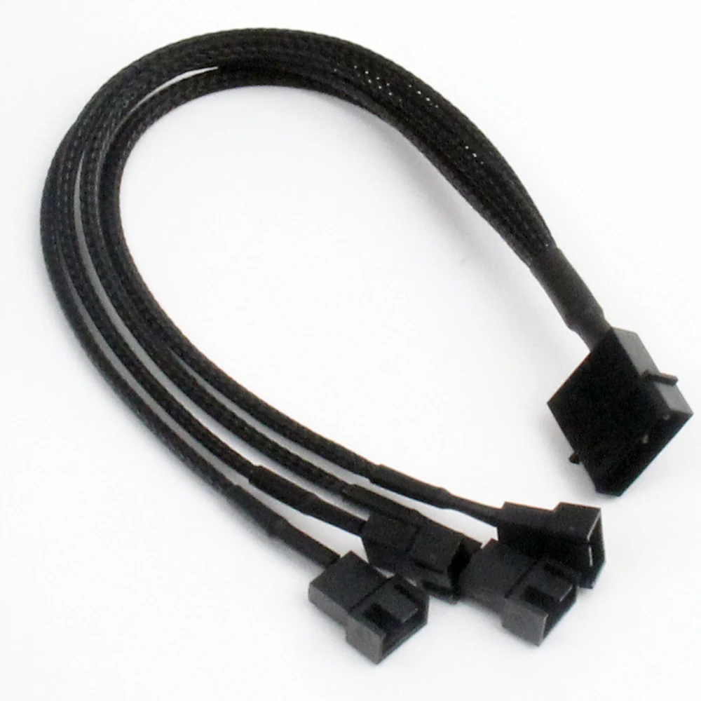 Y-образный распределитель с 1 на 4 разъемов тип pin Molex male 2x3 / PWM коннектор