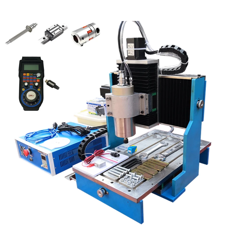 Toolauto проверка 3040 2200 Вт линейная направляющая стальной стол 3 4 оси кВт фрезерный