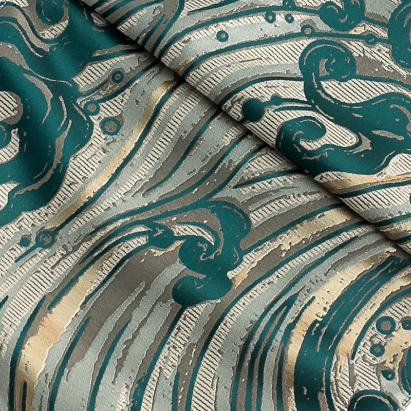 2019 распродажа Изумрудный жаккардовый стол с абстрактной текстурой флаг в