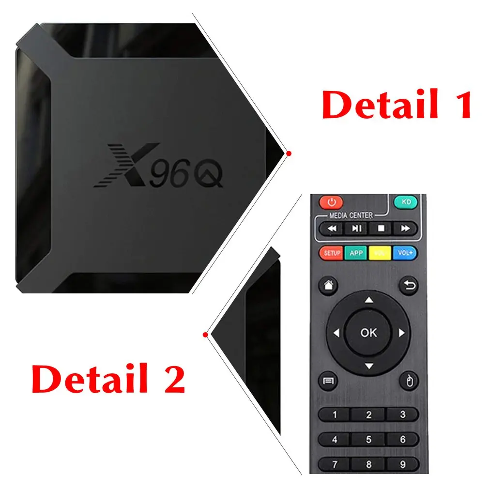 ТВ-приставка Android 4K Smart TV Box Digital Media Player | Электроника