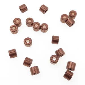 10 шт., медная основа, металлургические детали, масляная втулка для порошковой металлургии, пористая Опора по технологии порошковой металлургии Спеченная медная втулка