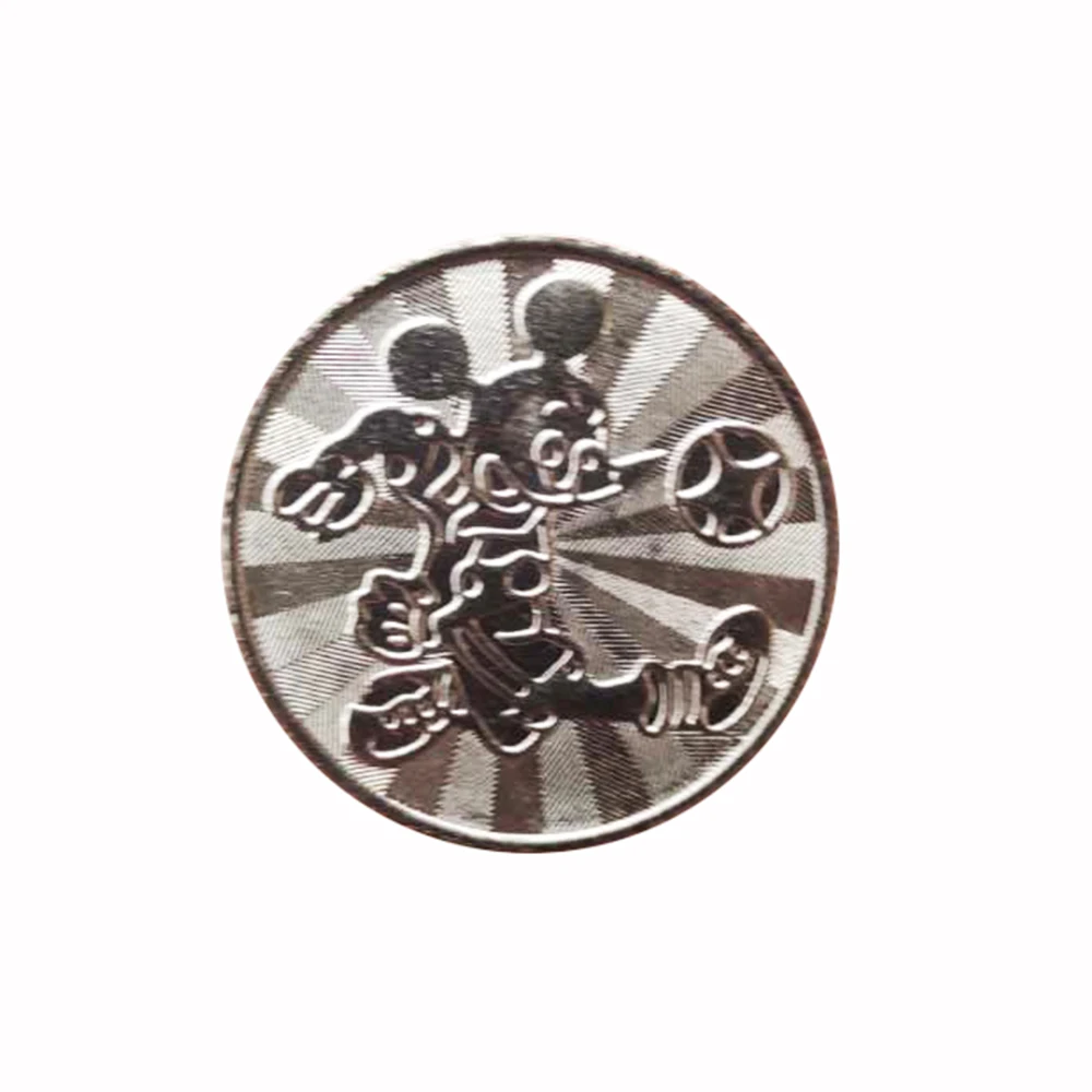 500 шт., аркадные монеты 25*1,85 мм из нержавеющей стали, пентаграмма Crownp или 888 токенов вместо валюты для приемника монет от AliExpress WW