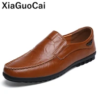 casual shoes 2021 men loafers british leather man footwear moccasins high quality driving male doug flats slip on dropshipping