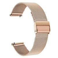 milanese strap for fossil gen 4 q venture hr gen 3 q venture smartwatch 18mm metal wrist band for lg watch style steel band