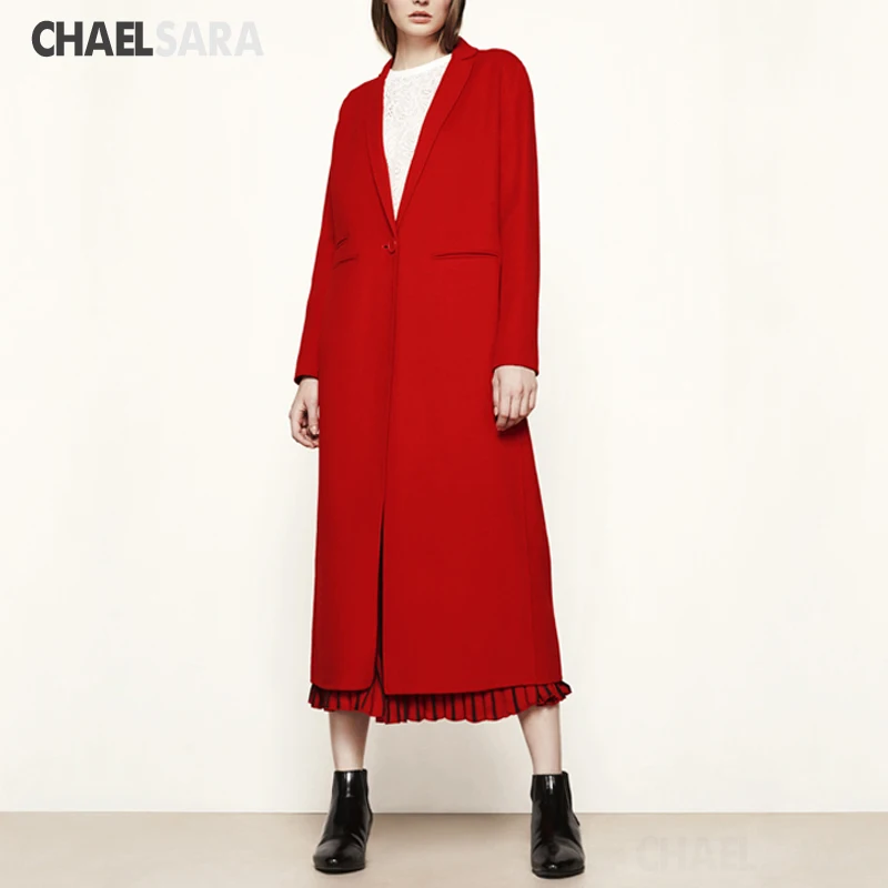 Women Wool Coat Solid Women Loose Long Single Breasted Woolen Coats Winter Coat Woolen Overcoat 2020 Wool Jackets Trench