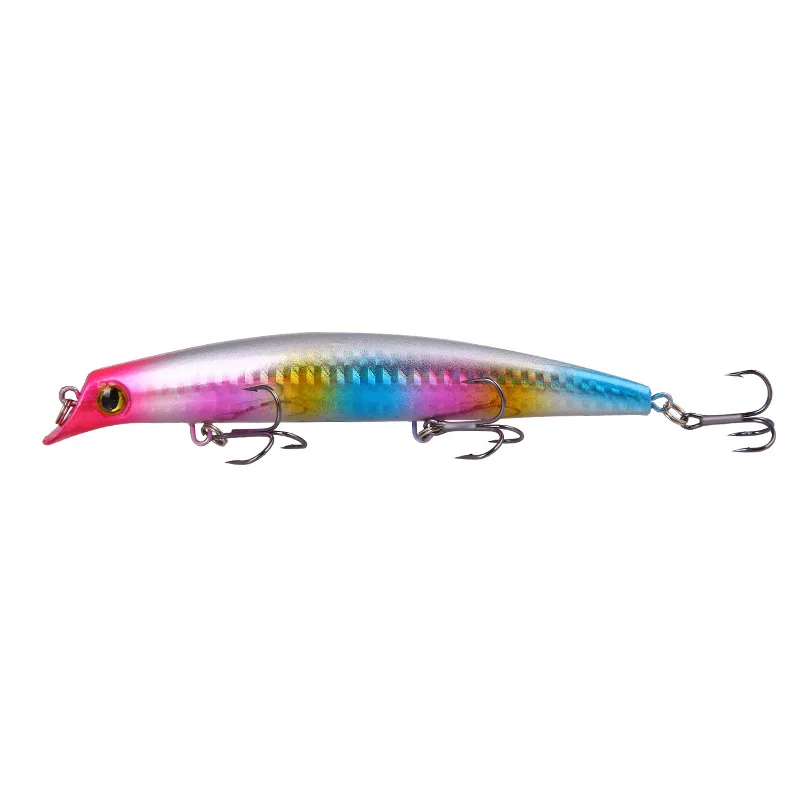 1PC Minnow Fishing Lures 12.5cm 14g Popper Bait Hard Artificial Bait Topwater Jigbait Wobblers pike perch Fishing Tackle