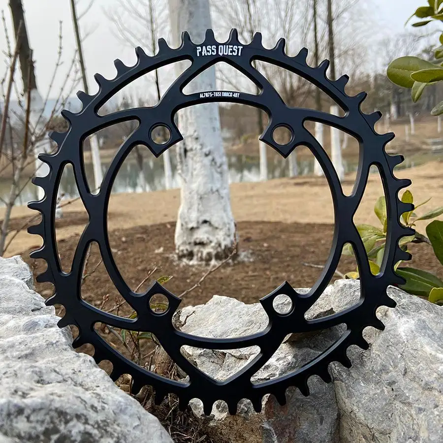 Pass Quest MTB Road Bike Accessories 110BCD 4 Claw Sprocket 36T-52T Positive Negative Tooth Chainset Sram Apex Crankset Crown on. Аксессуары для горных и шоссейных велосипедов Pass Quest 110BCD 4 Claw Sprocket 36T-52T Positive Negative Tooth Chainset Sram