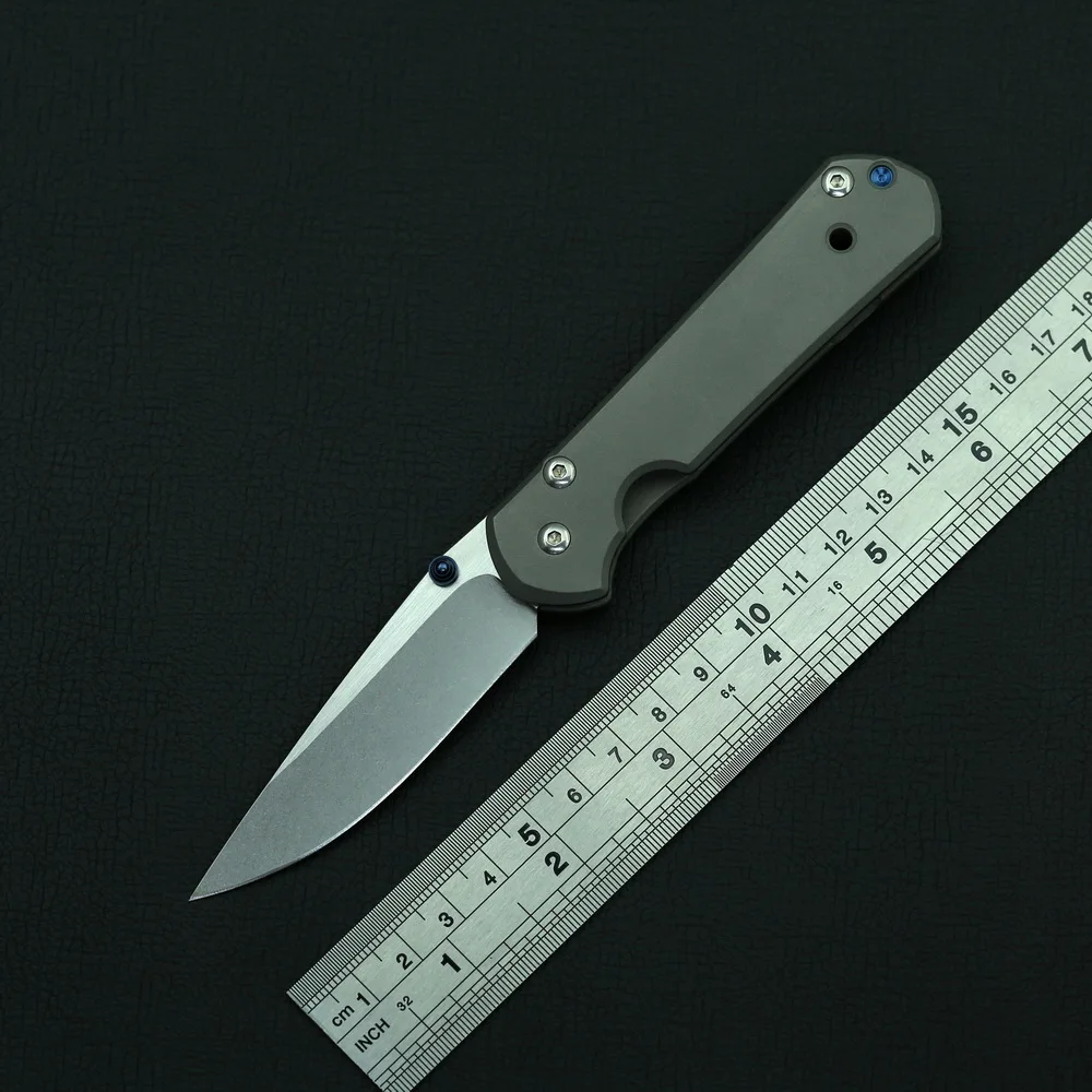 Складной нож KBTOOL sebenza 21 с титановой рукояткой D2 карманный для кемпинга охоты