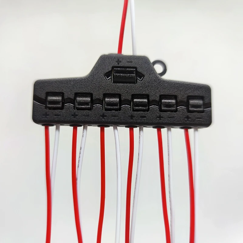 

3/6 Ports Distribution,Port Sharing Box/Railway Railroad Layout/Train Layout Port Hub for Scale Model Lghts Connection Diaroma