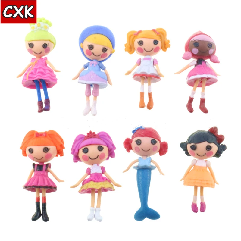3 дюймов Оригинальный MGA куклы Lalaloopsy Мини Куклы для девочки игрушка театр свой