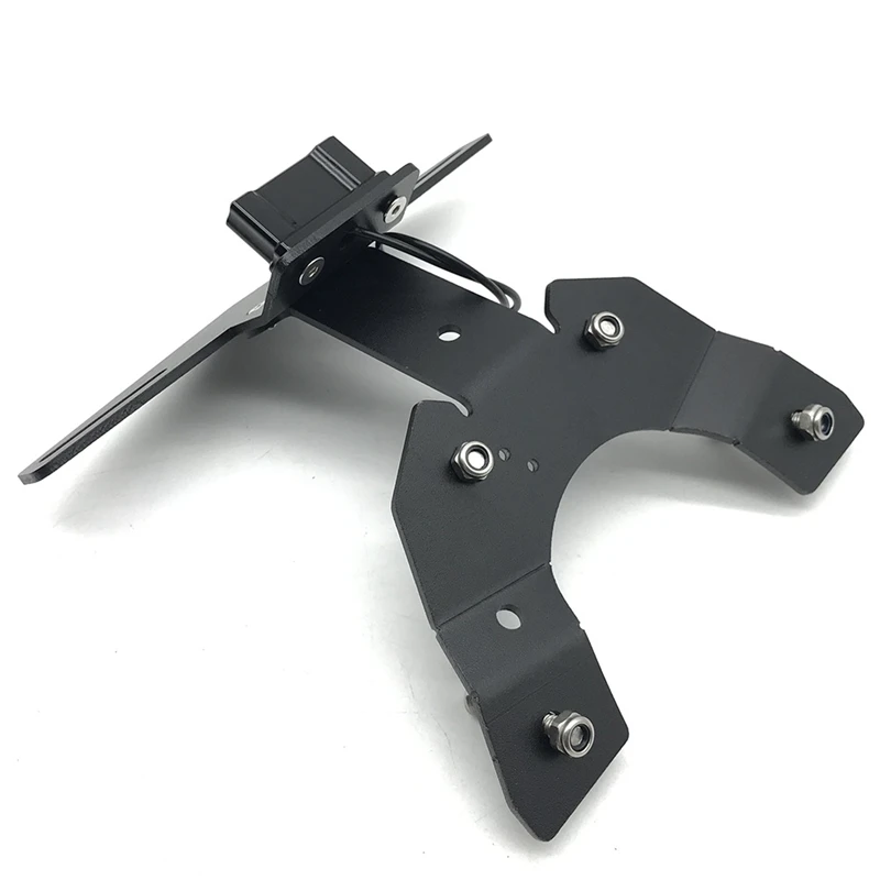 

GSXR600 GSXR750 Short License Rear License Plate Mount Holder and Plate LED Light for SUZUKI GSXR600 750 2015-2019