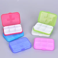 46 slots moisture proof pill box portable travel pill cases storage container colorful drug dispenser packing container new