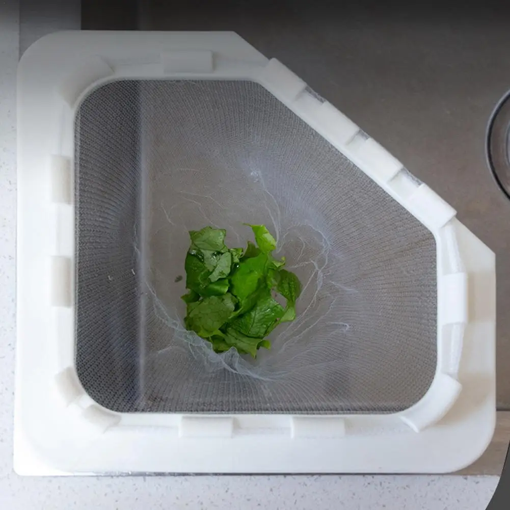 Треугольная сливная решетка для кухонной раковины корзина овощей и фруктов