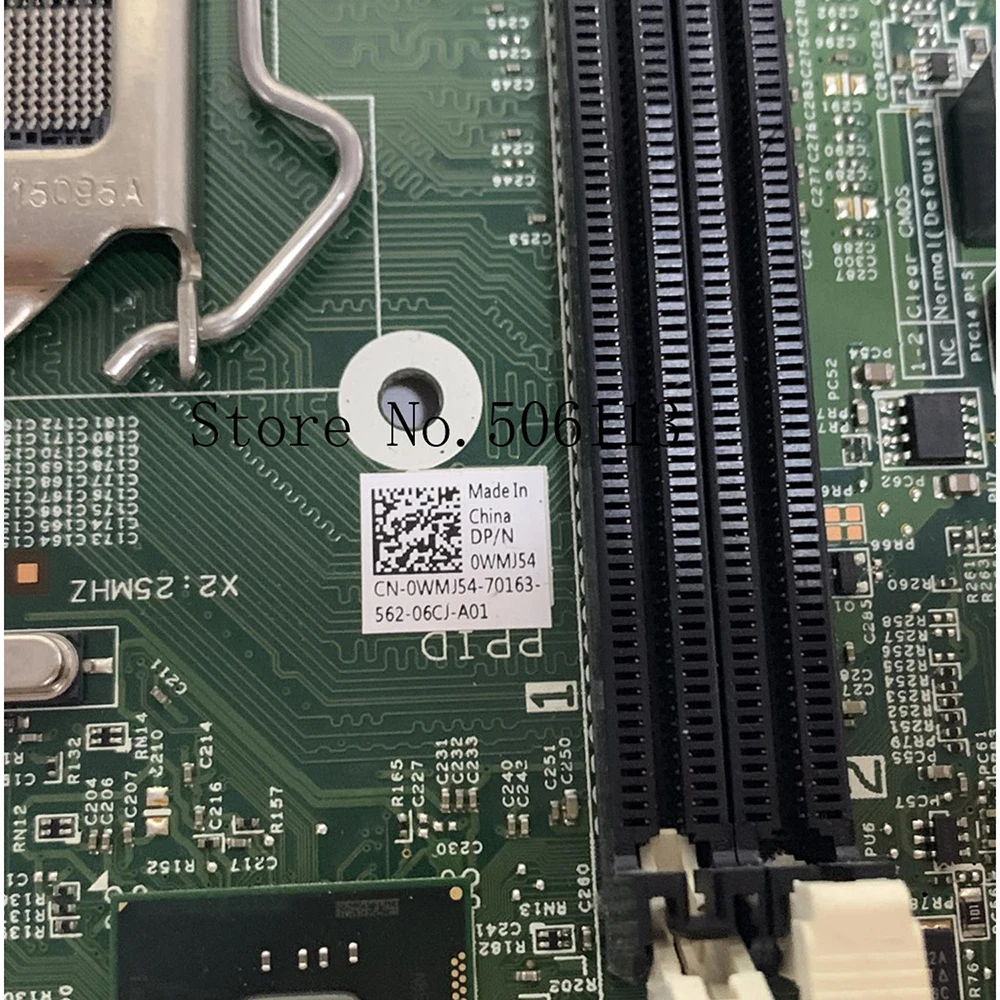 100% рабочий для Dell Optiplex 3020 материнская плата формата SFF небольшие шасси 1150 H81 0WMJ54