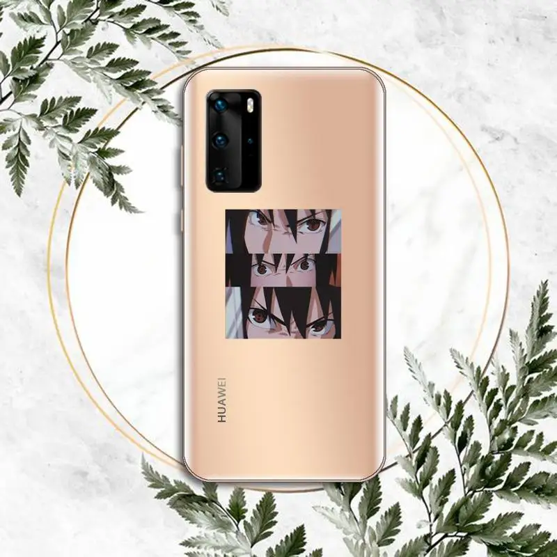 

Naruto aesthetics Japan anime Phone Case Transparent for Huawei P honor 8 10i 20 30 40 smart 2019