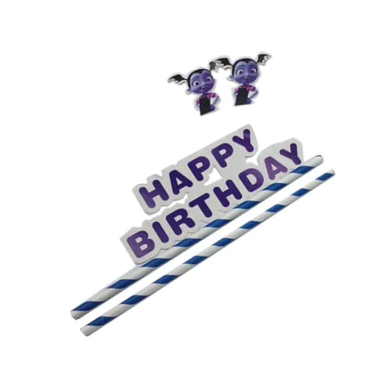 Vampire Girl Halloween Theme Birthday Party Decoration Paper Pup Plate Banners Balloon Set Baby Shower Supplies Decor | Дом и сад