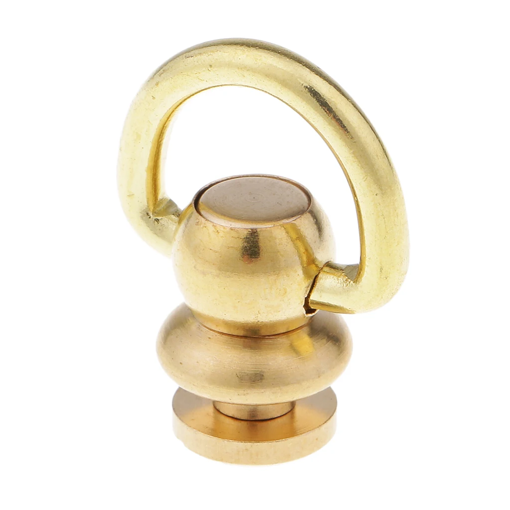 Металлическая Шариковая опора в стиле панк с D образным кольцом и