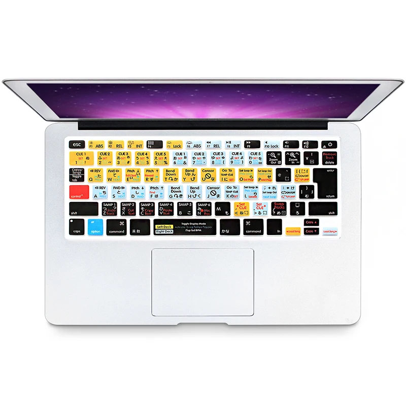 Чехол HRH Serato для клавиатуры функциональный силиконовый чехол Macbook Air Pro Retina 13 15 17