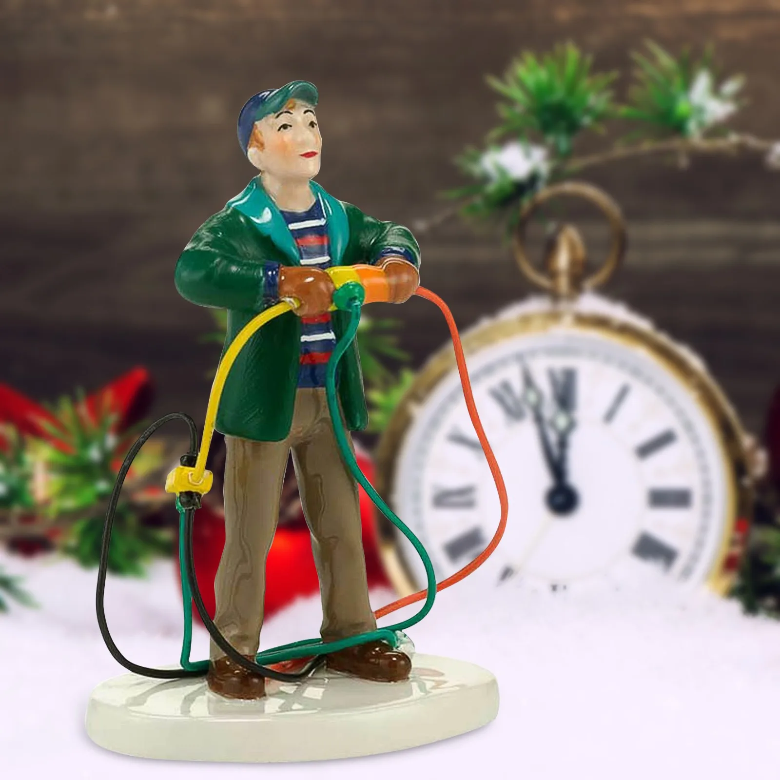 Рождественские праздничные светящиеся здания рождественские украшения