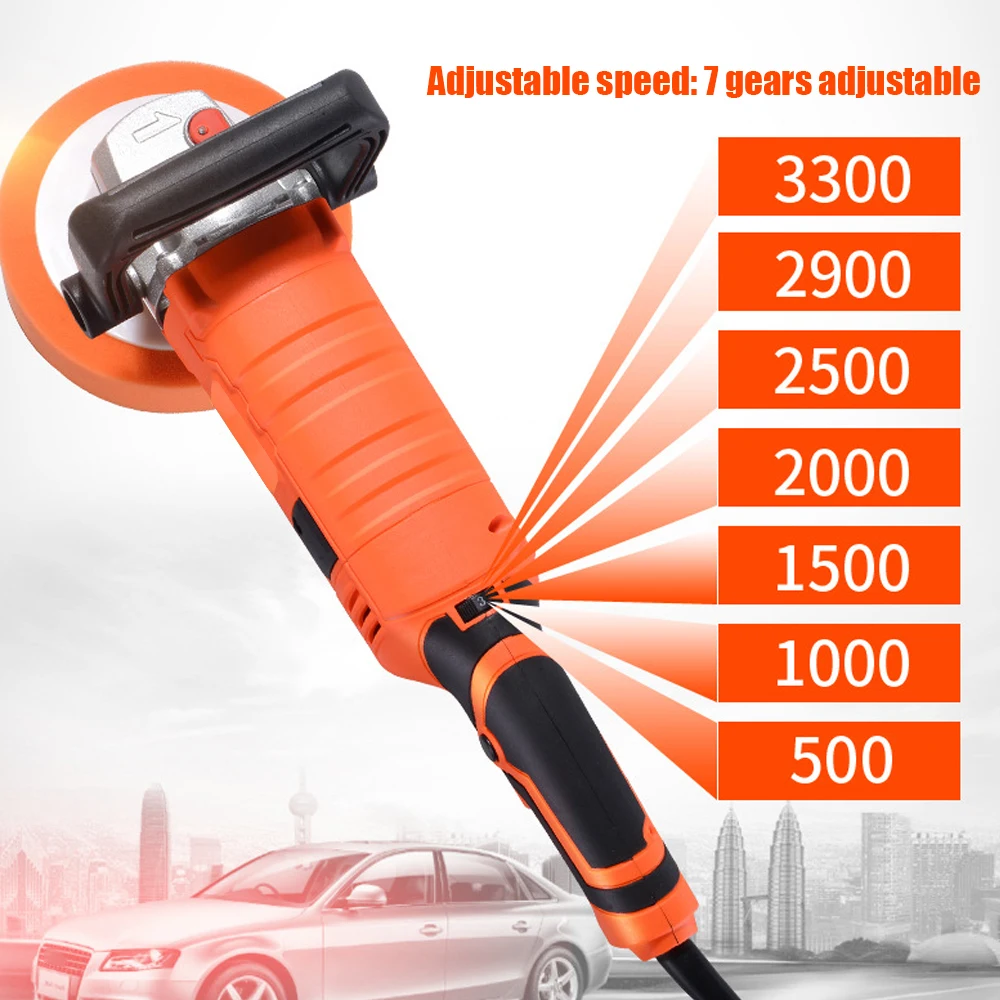 

220V Adjustable Speed Car polishing machine Electric cars Polisher Waxing Machine Automobile Furniture pulidora para automovil