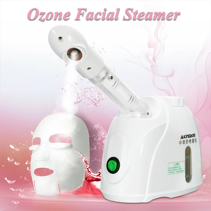 

Herbal Thermal Vaporizer Aroma Ozone Facial Steamer Mist Sprayer Steam Whitening Moisturizing Relieve Home Use Skin Care Tools