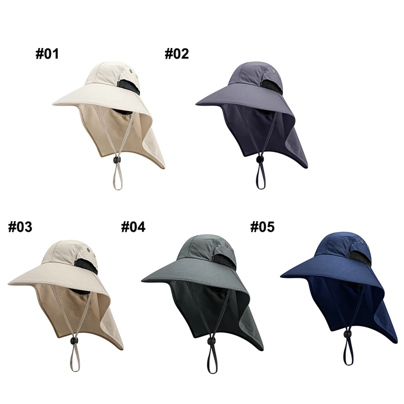 Унисекс Открытый Солнцезащитный козырек занавес плащ Кепка легкий