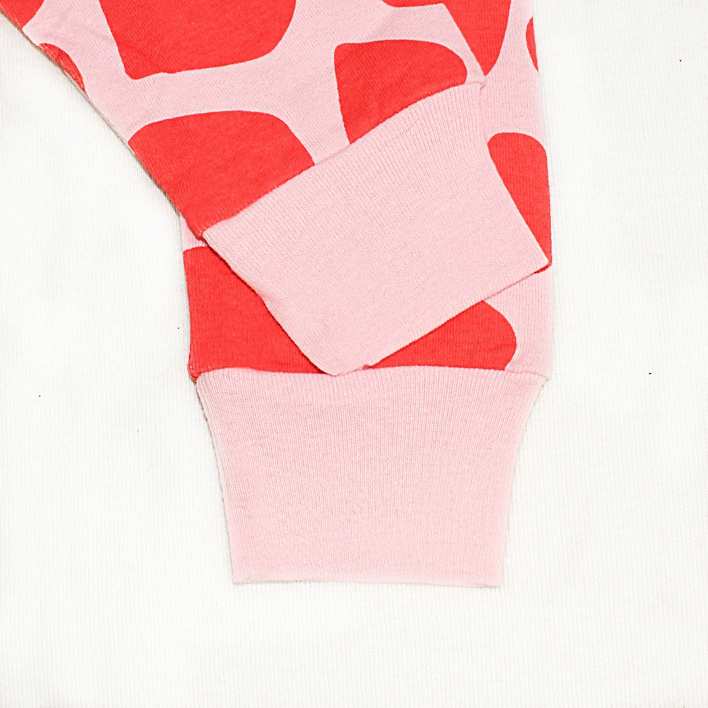 Пижама для мальчика и девочки с жирафом Детская комплект одежды детская пижама