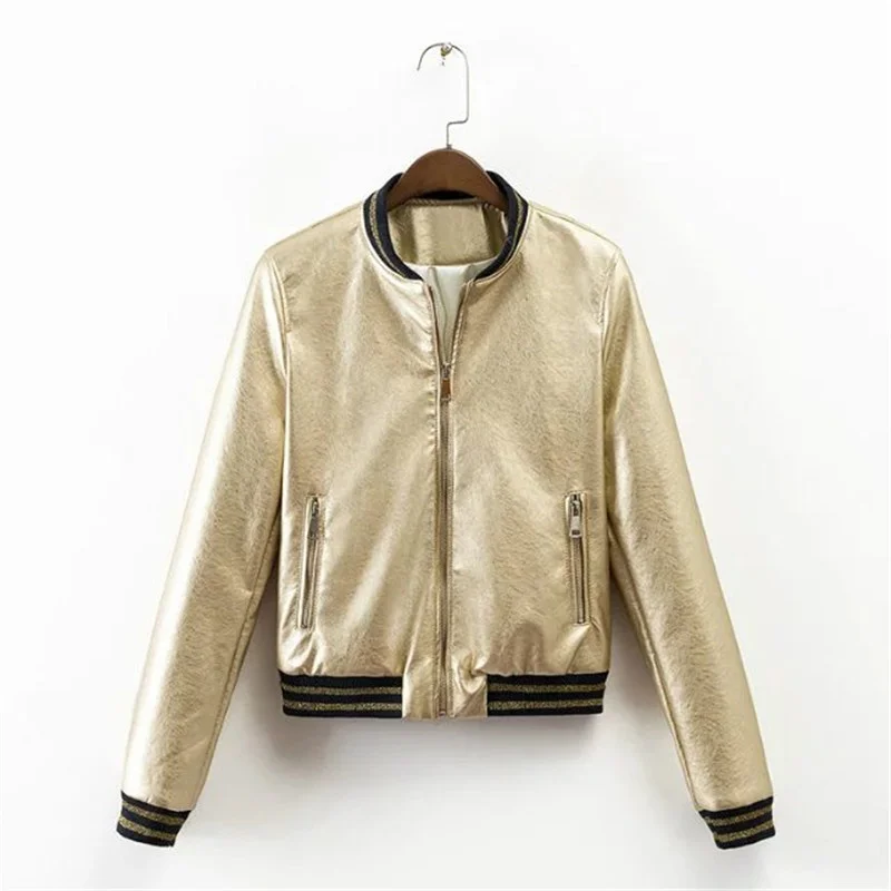

autumn new style fashion versatile flying coat Zipper Jacket Women's top