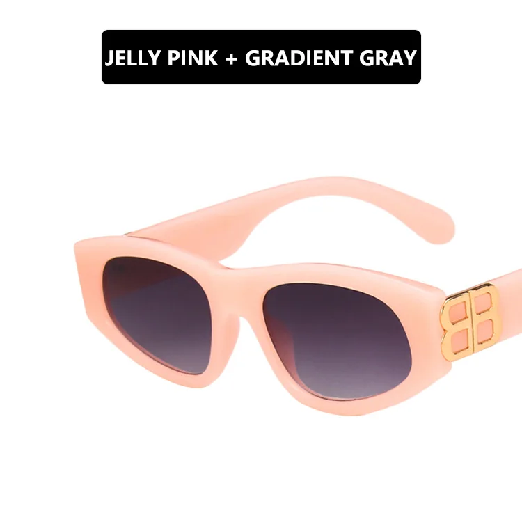 

Letter Sunglasses 2021 New Round Face Triangle Cat's Eye Sunglasses For Men And Women