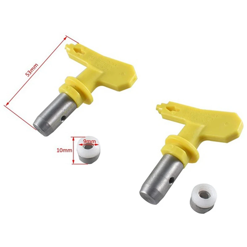 

Double Head Painter Spray Extension High Pressure Stick Painter Professional Airless Spray Tip Tool Sprayer Tools