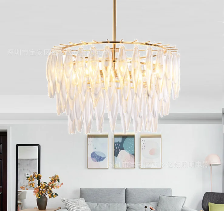 Хрустальная лампа в стиле постмодерн Современная Минималистичная для гостиной