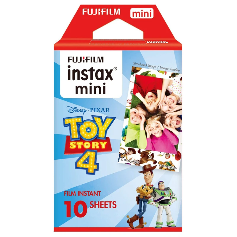 Подлинная Fujifilm Instax Mini 8 фильм История Игрушек 4 Fuji мгновенная фотобумага 10-50 листов For70 7s 50 s 90 25 SP-1 LOMO камеры