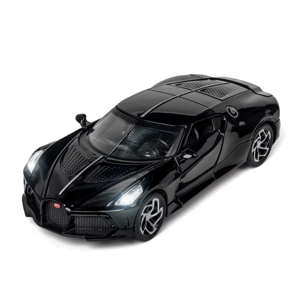 

1/32 BUGATTI LA VOITURE NOIRE ALLOY CAR MODEL TOYS COLLECTION