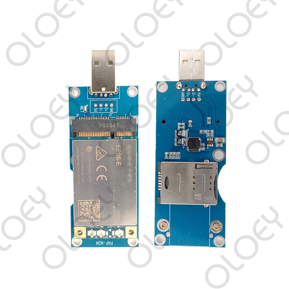 Макетная плата 3G 4G Minipcie на USB 2 шт. адаптера со слотом для SIM-карты модуля |