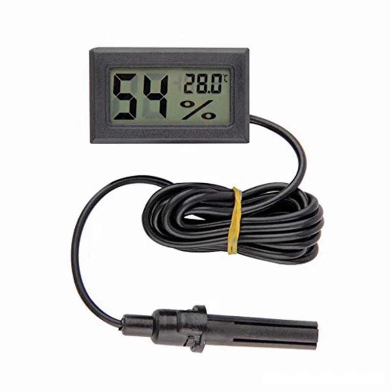 

Digital LCD Indoor Thermometer Convenient Temperature Sensor Humidity Meter Hygrometer 200pcs/lot