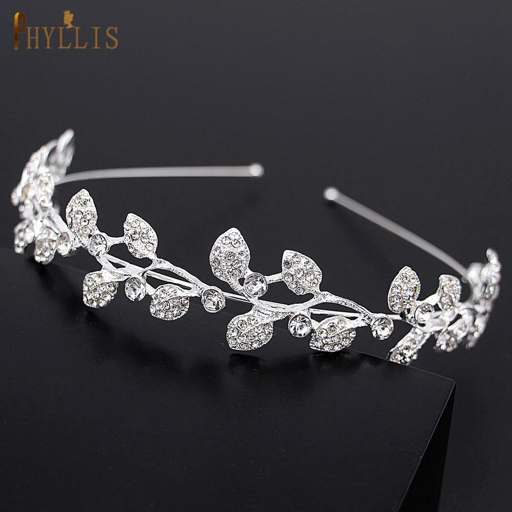 

PHYLLIS A08 Bridal Tiara Nice Jewelry Bridal Hairbands Wedding Headband Bridal Headpieces Bridal Rhinestone Hair Accessories