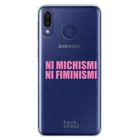 FunnyTechЧехол для samsung Galaxy M20 l, прозрачный чехол с надписью meme feminism humor machismo