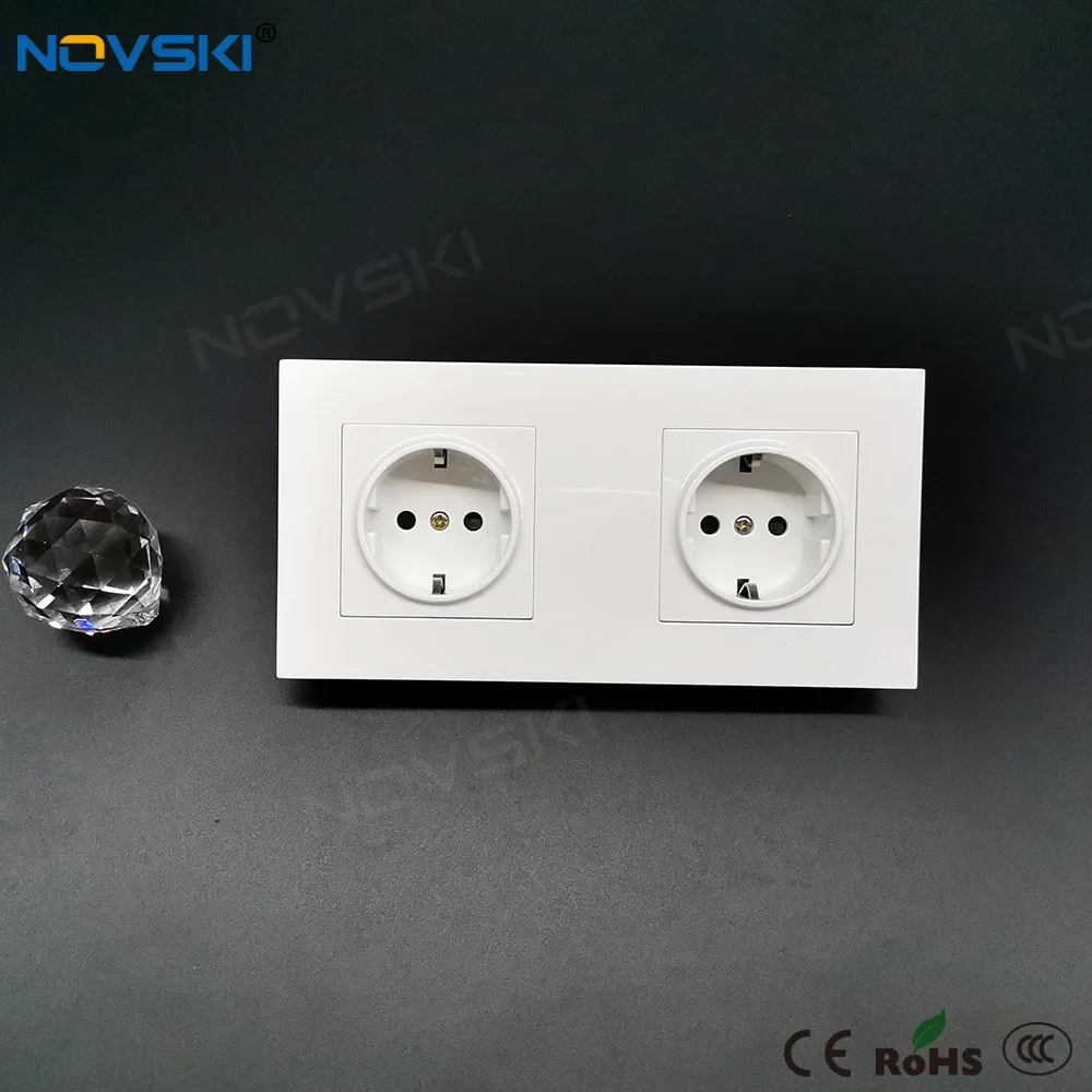 Розетка настенная с несколькими рамами 16 А 110 250 В|Электрические розетки| |