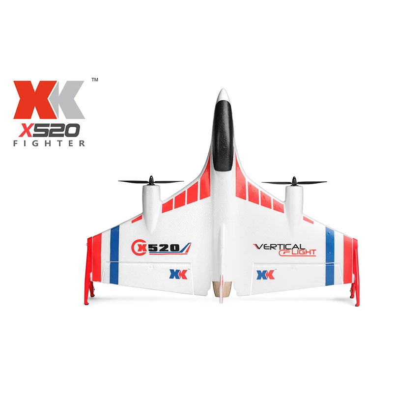 новинка 2018 wltoys xk x520 rc самолет 6ch 3d6g взле