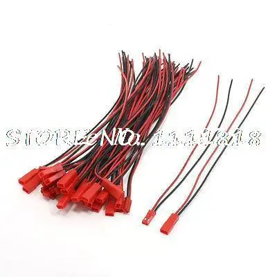 

20 пар 2Pin JST M F коннектор 200 мм 22AWG проводной кабель для телефона