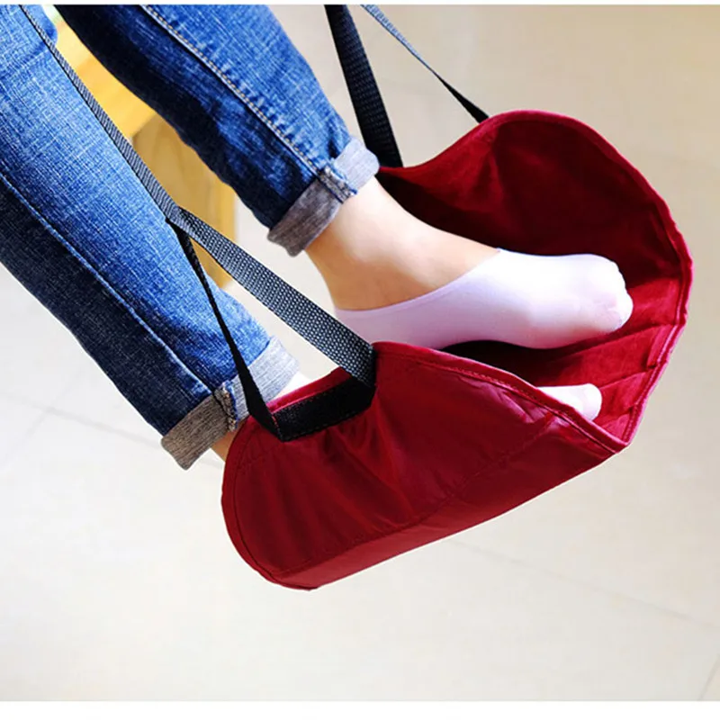 XC USHIO портативная дорожная подставка для ног гамак путешествий на открытом