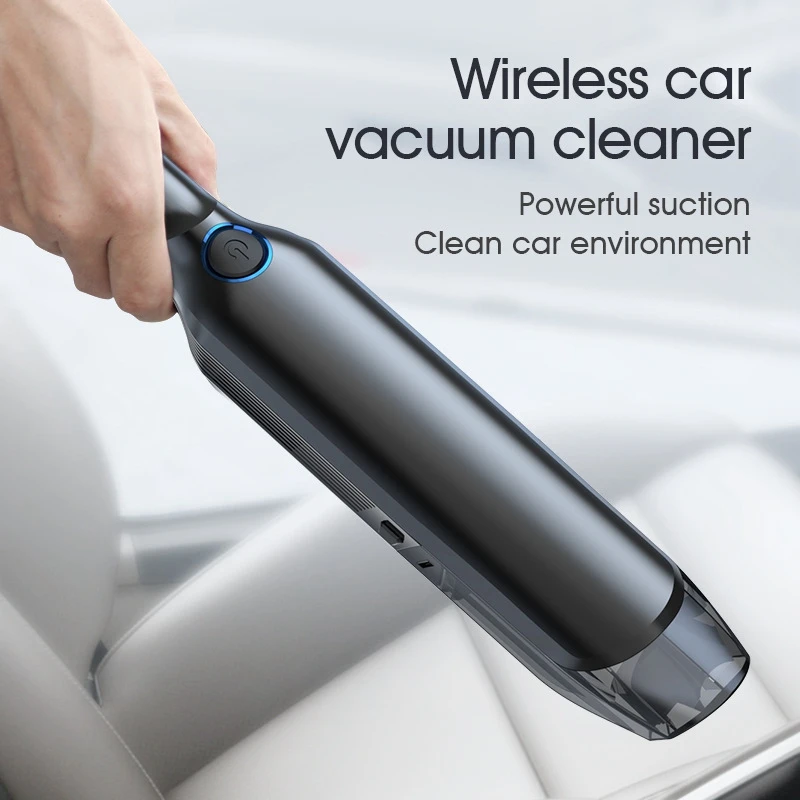 

Hand Portable Vacuum Cleaner Powerful Cyclone Suction Rechargeable Wet/Dry Auto Cordless for Car Home Pet Hair