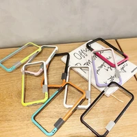 fashion bumper for iphone 12 mini 12 13 pro max 11 pro xr xs x 7 8 plus shockproof silicone frame for iphone 11 12 13 case cover
