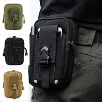 men outdoor tactical belt waist pack bag small pocket military waist pack running pouch travel camping pocket bags molle pouch