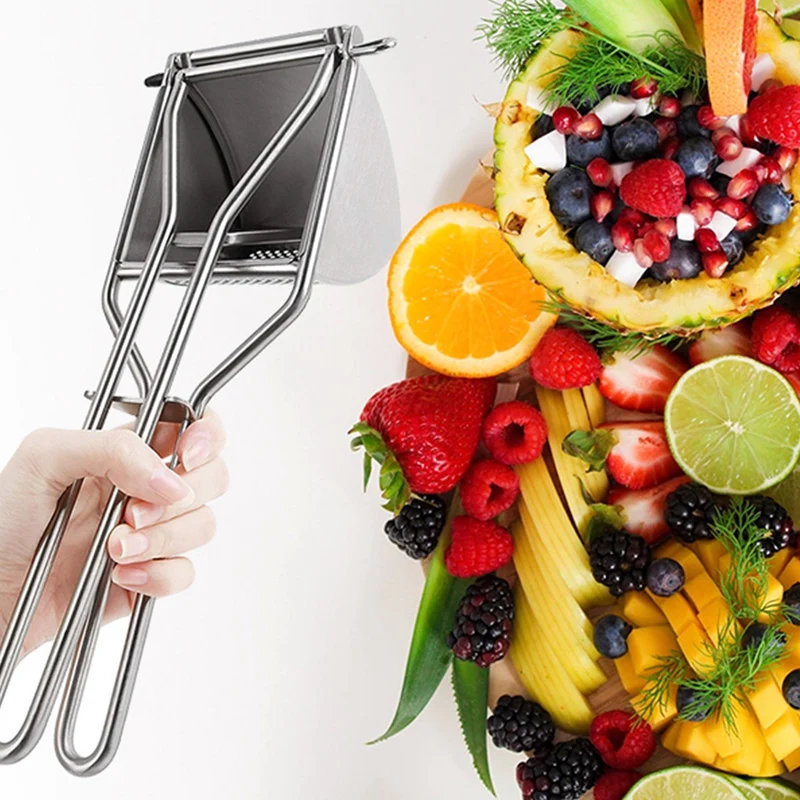 

Potato Ricers, Stainless Steel Potato Ricer, Potato Masher Heavy Duty Large, Good for Potato, Tomato and More